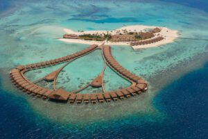 Luftbild, Cinnamon Velifushi, Malediven