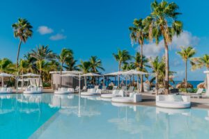 Entspannen am Pool, Plaza Beach and Dive Resort Bonaire, Karibik