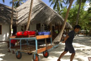 Impressionen des Medhufushi Island Resort, Malediven