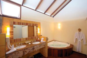 Wasser Villa Badezimmer, Filitheyo Island Resort, Faafu Atoll, Malediven