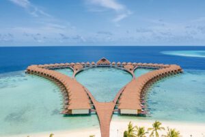 Luftbild, Cinnamon Velifushi, Malediven