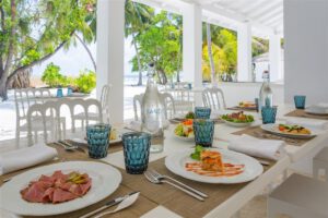 Gaumenfreuden, Sandies Bathala Resort, Bathalaa, Malediven