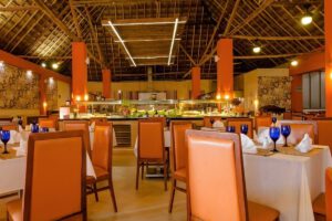 Das Restaurant des Allegro Cozumel, Yucatan, Mexiko
