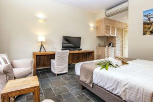 Ein Classic King Room, Bayside Boutique Hotel Curacao, Karibik