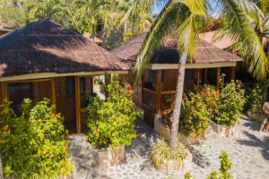 Bungalow Außenansicht, Magic Island Dive Resort, Cebu, Philippinen