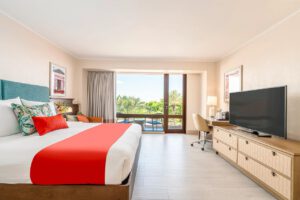 Deluxe Partial Ocean View King Bed, Dreams Curacao Resort, Spa & Casino, Curacao, Karibik