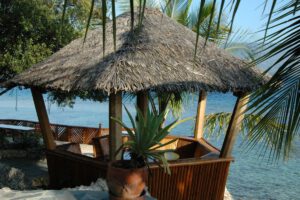 Wohlfuehloase mit Meerblick, Magic Island Dive Resort, Cebu, Philippinen