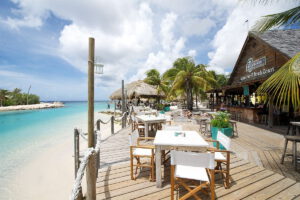 Das Hemingway Restaurant im Lions Dive & Beach Resort, Curacao, Karibik