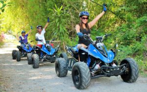 Quadtour, Atmosphere Resort, Negros, Philippinen