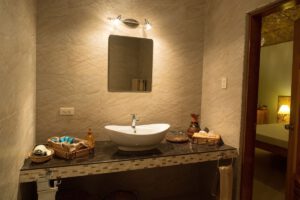Badezimmer, Magic Ocean Dive Resort, Bohol, Philippinen