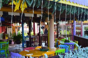 Die Bar im Rancho El Sobrino, Curacao, Karibik