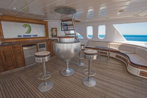 Loungedeck auf der M/Y Grand, Serpentfleet, Aegypten