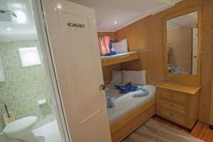 Kabine mit Twin-Betten, M/Y Excellence, Serpentfleet, Aegypten