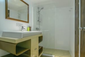 Badezimmer auf der Carpe Vita Malediven