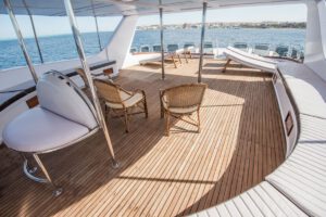 Sonnenliegen, M/Y Sea Serpent, Serpentfleet, Aegypten