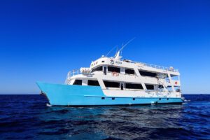 Panorama der M/Y Aqua, Galapagos, Ecuador 