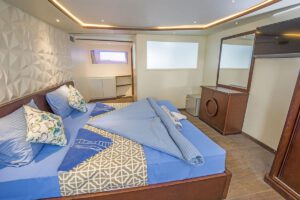 Kabine mit Doppelbett, M/Y Grand, Serpentfleet, Aegypten