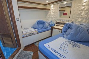 Kabine mit Twin Betten, M/Y Grand, Serpentfleet, Aegypten