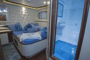Kabine mit Doppelbett, M/Y Grand, Serpentfleet, Aegypten