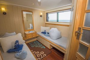 Kabine mit Twin-Betten, M/Y Contessa, Serpentfleet, Aegypten