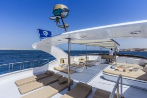 Das Sonnendeck der GD III