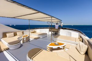 Sonnendeck, Golden Dolphin 3, Golden Dolphin Safari World, Aegypten