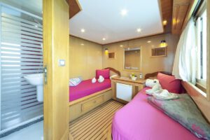 Ein Kabine auf der MY Seawolf Dominator, Seawolf Safari, Aegypten
