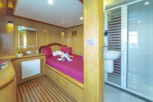 Ein Kabine auf der MY Seawolf Dominator, Seawolf Safari, Aegypten