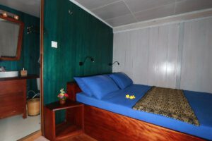 Eine Kabine der M/V Ambai, Wallacea Divecruise, Indonesien