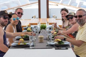 Gaumenfreuden, Fenides Liveaboard, Indonesien