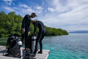 Kusu Island Resort, Halmahera, Indonesien