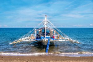 Bangka im Atlantis Dumaguette