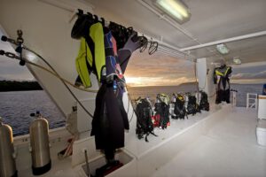 Tauchdeck der Atlantis Adventurer, Philippinen
