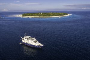 Luftbild der Atlantis Infinity, Philippinen