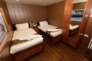 Premium Deluxe Kabine Oberdeck mit Twin Betten, Atlantis Infinity, Philippinen
