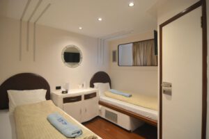 Zweibett-Kabine Unterdeck, M/V Almonda, Ocean Breeze, Saudi Arabien 