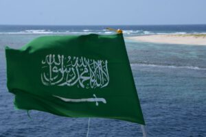Flagge, M/V Almonda, Ocean Breeze, Saudi Arabien 