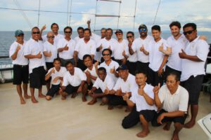 Crew der Dewi Nusantara, Indonesien