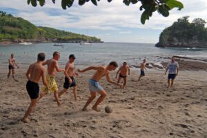 Aktiv im Hai Tide Beach Resort, Nusa Penida, Bali Indonesien
