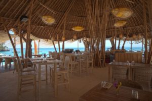 Restaurant, Hai Tide Beach Resort, Nusa Penida, Bali Indonesien