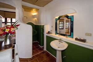 Badezimmer im Atlantis Puerto Galera Resort, Philippinen