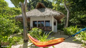 Eine Strand Villa, Selayar Dive Resort, Sulawesi, Indonesien