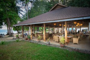 Restaurant, Murex Bangka, Indonesien, Sulawesi