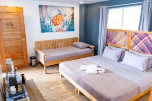 Eine Service Villa im Silver Reef Dive Resort, Dauin, Philippinen