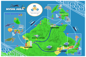 Tauchen im Bastianos Froggies Lembeh Resort, Indonesien, Sulawesi