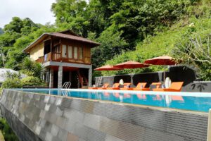 Pool des Bastianos Bunaken Dive Resort , Indonesien, Sulawesi