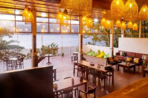 Restaurant des Bastianos Froggies Lembeh Resort, Indonesien, Sulawesi