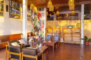 Restaurant des Bastianos Froggies Lembeh Resort, Indonesien, Sulawesi