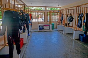 Tauchbasis des Bastianos Dive Resort Bangka, Indonesien, Sulawesi