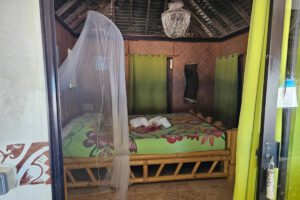 Die Pension Tikehau Paradise, Tikehau, Französisch Polynesien